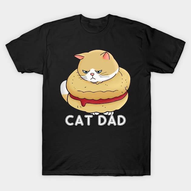 Cute cat T-Shirt by Éléonore Royer